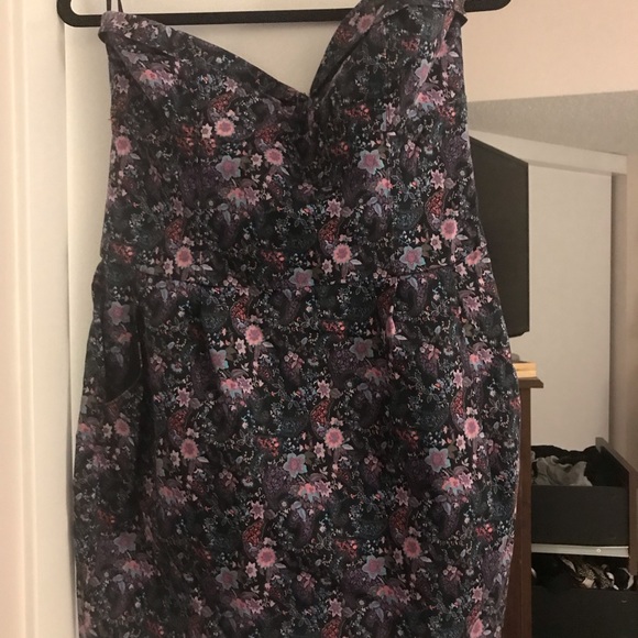 ARITZIA Talula Floral strapless Dress - Picture 6 of 9